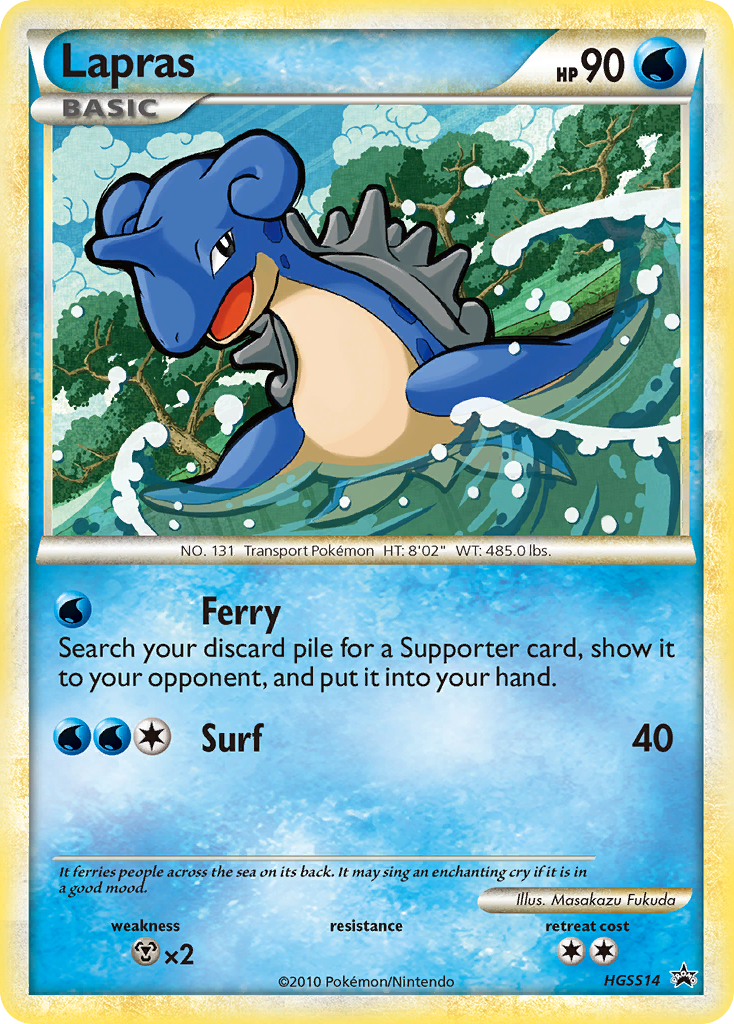 Lapras (HGSS14) [HeartGold & SoulSilver: Black Star Promos] | Eastridge Sports Cards & Games