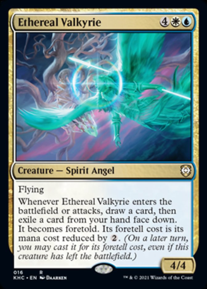 Ethereal Valkyrie [Kaldheim Commander] | Eastridge Sports Cards & Games