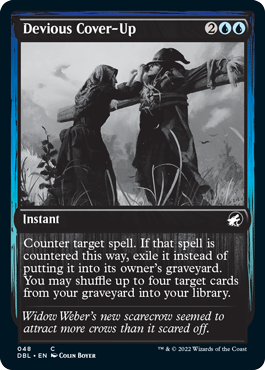 Devious Cover-Up [Innistrad: Double Feature] | Eastridge Sports Cards & Games