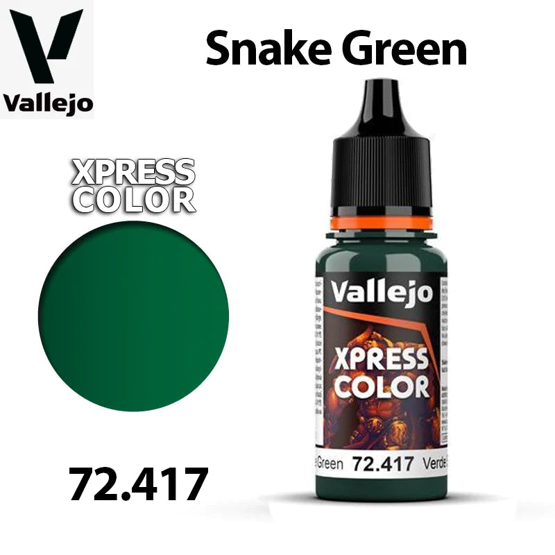 VALLEJO GAME COLOR Xpress: Snake Green (18ML) | Eastridge Sports Cards & Games