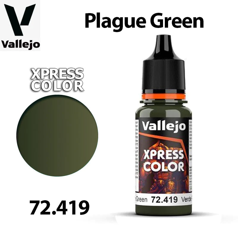 VALLEJO GAME COLOR Xpress: Plague Green (18ML) | Eastridge Sports Cards & Games