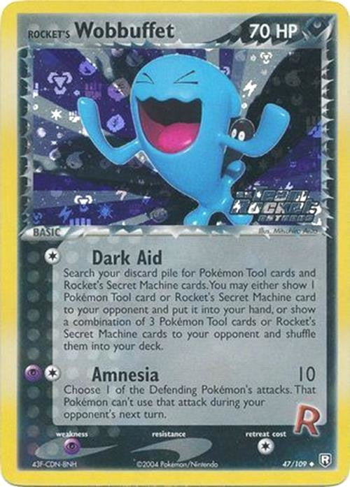 Rocket's Wobbuffet (47/109) (Stamped) [EX: Team Rocket Returns] | Eastridge Sports Cards & Games