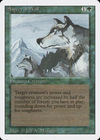 Aspect of Wolf [Revised Edition] | Eastridge Sports Cards & Games