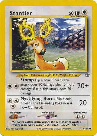 Stantler (76/111) [Neo Genesis Unlimited] | Eastridge Sports Cards & Games