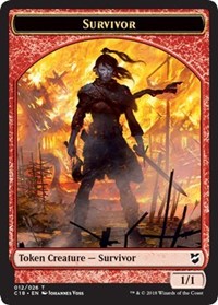 Survivor // Myr (023) Double-sided Token [Commander 2018 Tokens] | Eastridge Sports Cards & Games