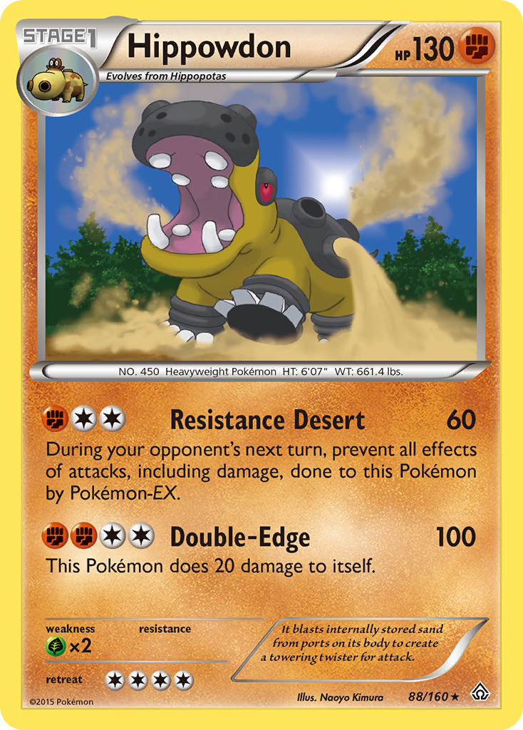 Hippowdon (88/160) [XY: Primal Clash] | Eastridge Sports Cards & Games