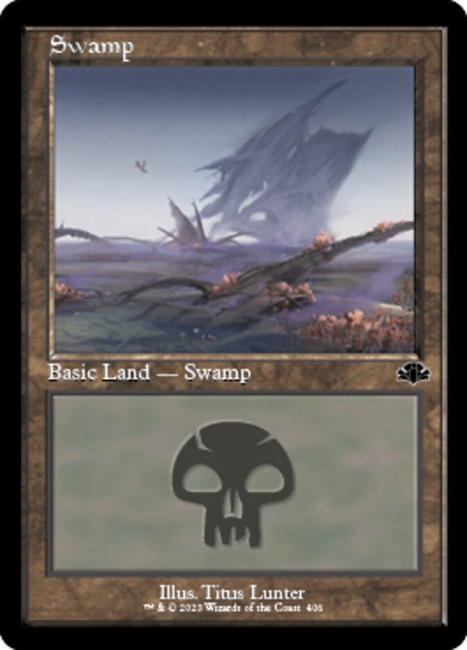 Swamp (406) (Retro) [Dominaria Remastered] | Eastridge Sports Cards & Games