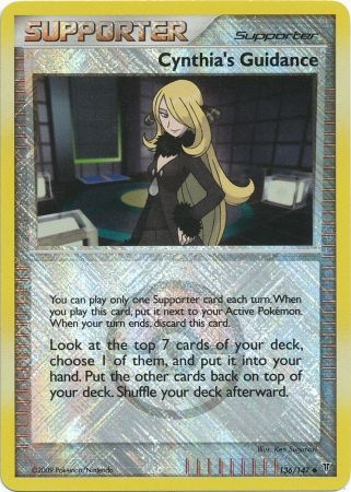 Cynthia's Guidance (136/147) (League Promo) [Platinum: Supreme Victors] | Eastridge Sports Cards & Games