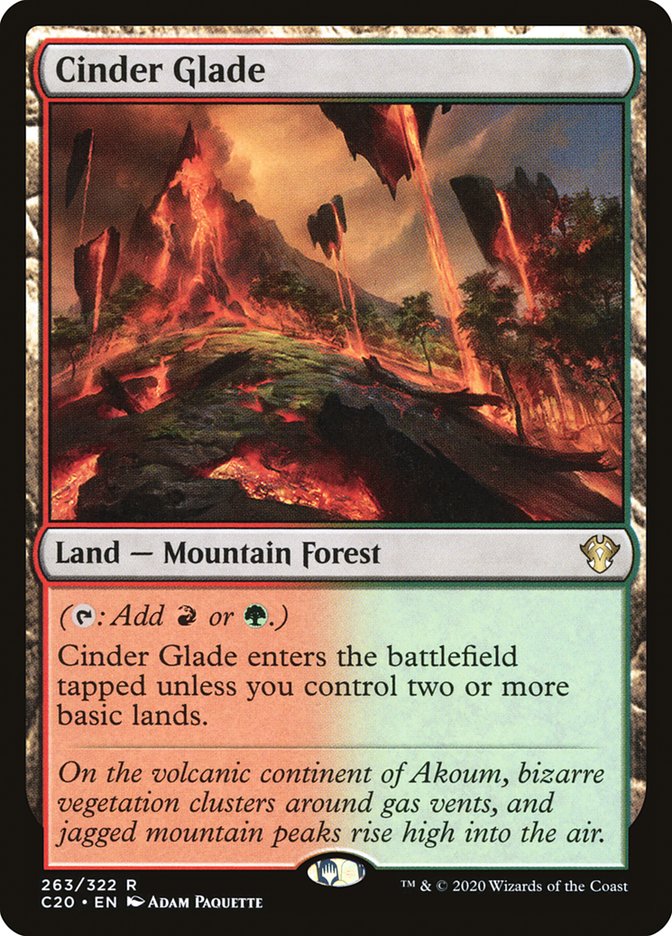 Cinder Glade [Commander 2020] | Eastridge Sports Cards & Games