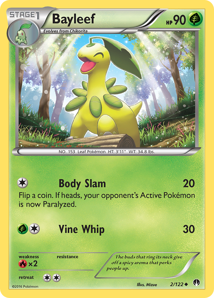 Bayleef (2/122) [XY: BREAKpoint] | Eastridge Sports Cards & Games