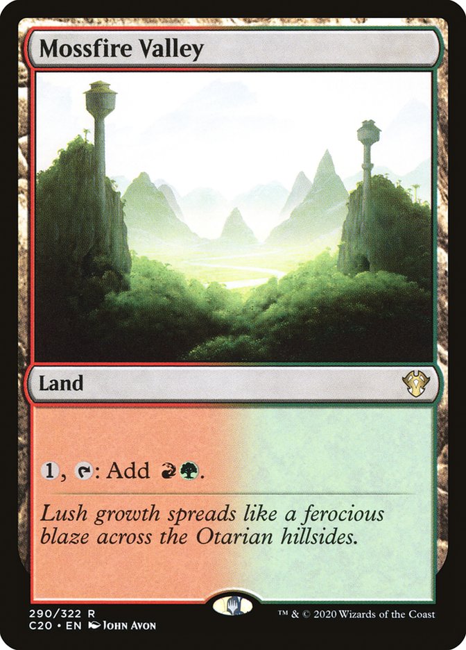 Mossfire Valley [Commander 2020] | Eastridge Sports Cards & Games
