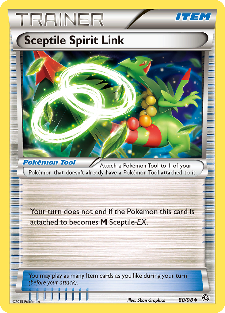 Sceptile Spirit Link (80/98) [XY: Ancient Origins] | Eastridge Sports Cards & Games