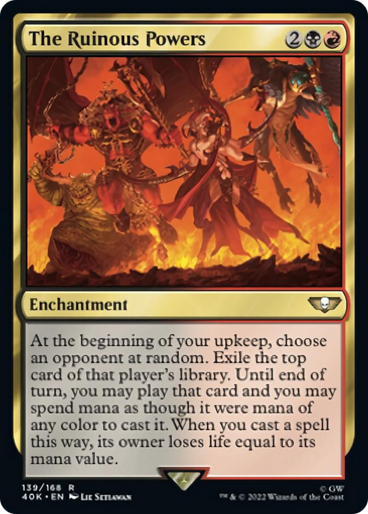 The Ruinous Powers [Universes Beyond: Warhammer 40,000] | Eastridge Sports Cards & Games