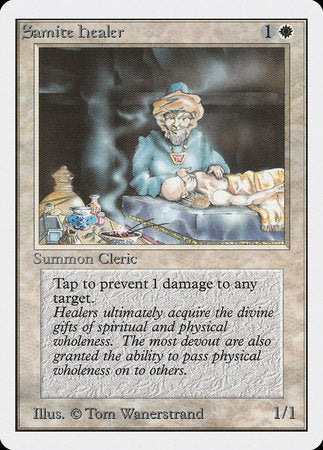Samite Healer [Unlimited Edition] | Eastridge Sports Cards & Games
