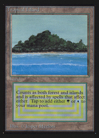 Tropical Island (IE) [Intl. Collectors’ Edition] | Eastridge Sports Cards & Games