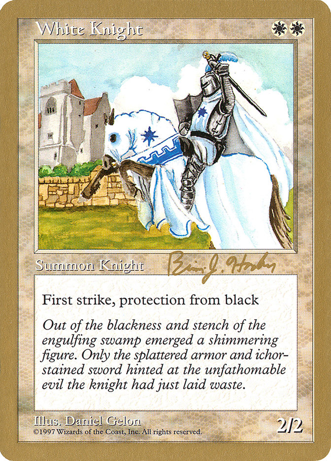 White Knight (Brian Hacker) [World Championship Decks 1998] | Eastridge Sports Cards & Games