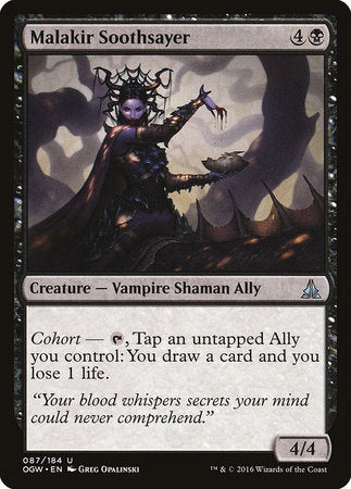 Malakir Soothsayer [Oath of the Gatewatch] | Eastridge Sports Cards & Games