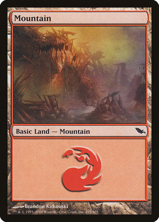 Mountain (295) [Shadowmoor] | Eastridge Sports Cards & Games