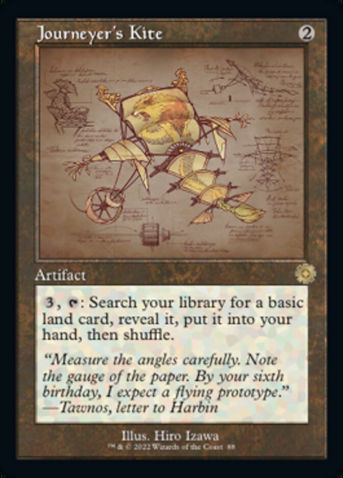 Journeyer's Kite (Retro Schematic) [The Brothers' War Retro Artifacts] | Eastridge Sports Cards & Games