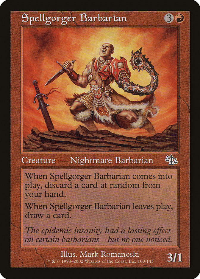 Spellgorger Barbarian [Judgment] | Eastridge Sports Cards & Games