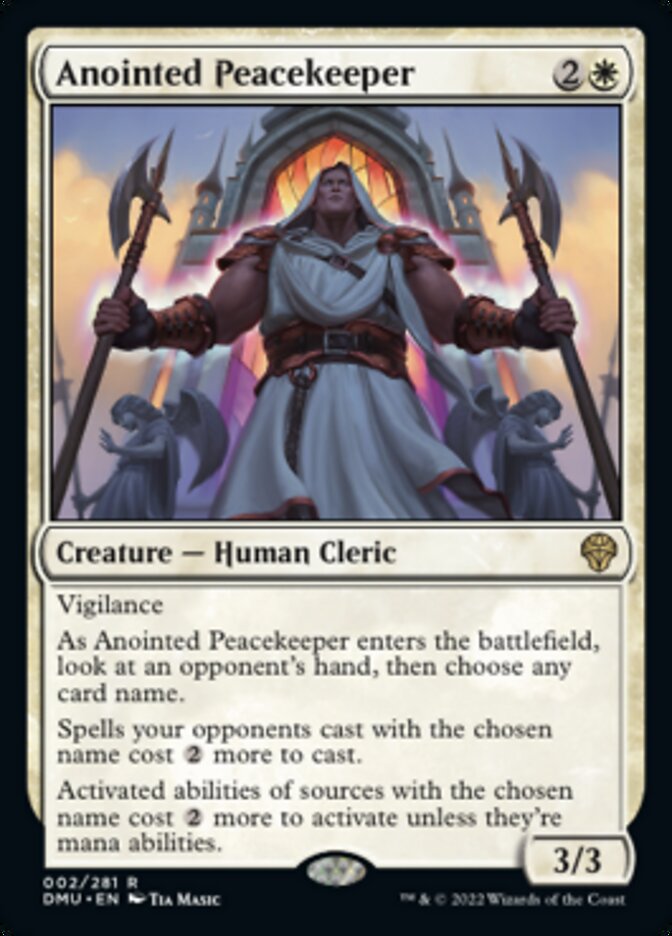 Anointed Peacekeeper [Dominaria United] | Eastridge Sports Cards & Games