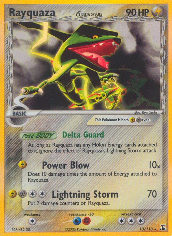 Rayquaza (13/113) (Delta Species) [EX: Delta Species] | Eastridge Sports Cards & Games