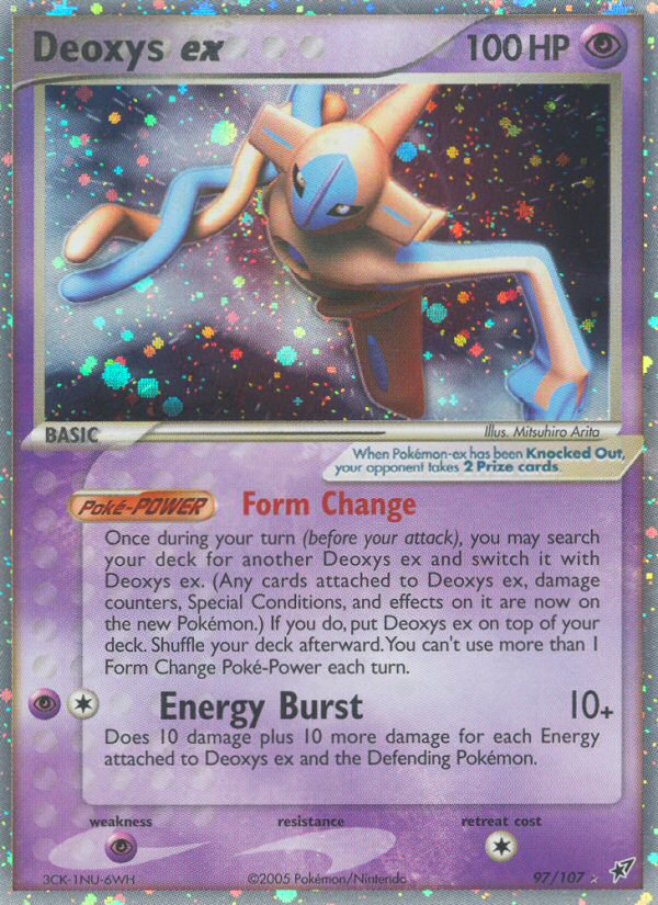 Deoxys ex (97/107) [EX: Deoxys] | Eastridge Sports Cards & Games