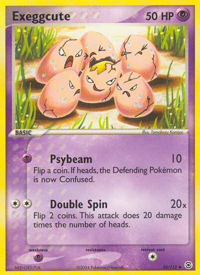 Exeggcute (33/112) [EX: FireRed & LeafGreen] | Eastridge Sports Cards & Games