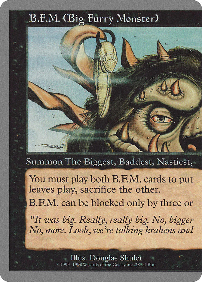 B.F.M. (Big Furry Monster) (28/94) [Unglued] | Eastridge Sports Cards & Games