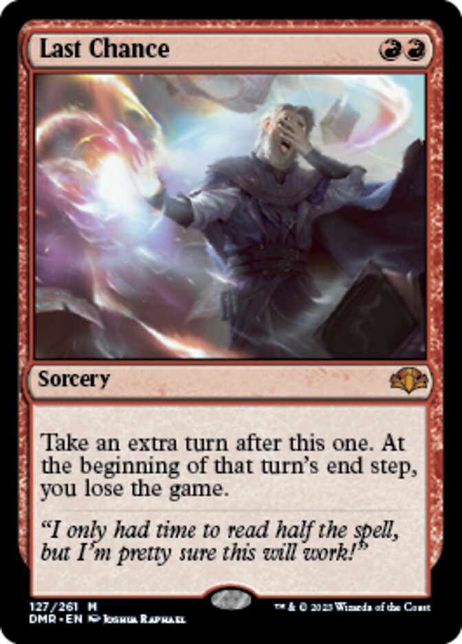 Last Chance [Dominaria Remastered] | Eastridge Sports Cards & Games