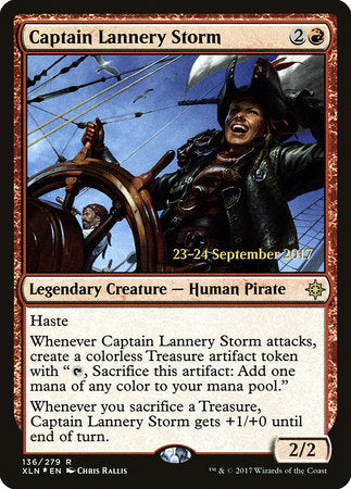 Captain Lannery Storm [Ixalan Promos] | Eastridge Sports Cards & Games
