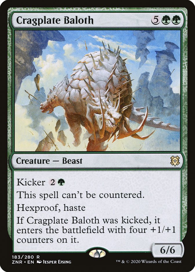 Cragplate Baloth [Zendikar Rising] | Eastridge Sports Cards & Games