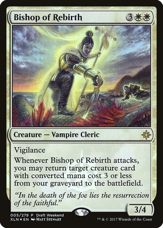 Bishop of Rebirth [Ixalan Promos] | Eastridge Sports Cards & Games