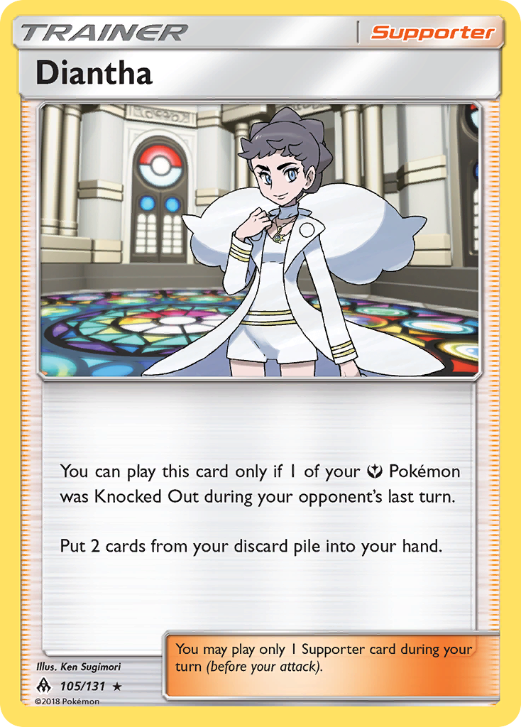 Diantha (105/131) [Sun & Moon: Forbidden Light] | Eastridge Sports Cards & Games