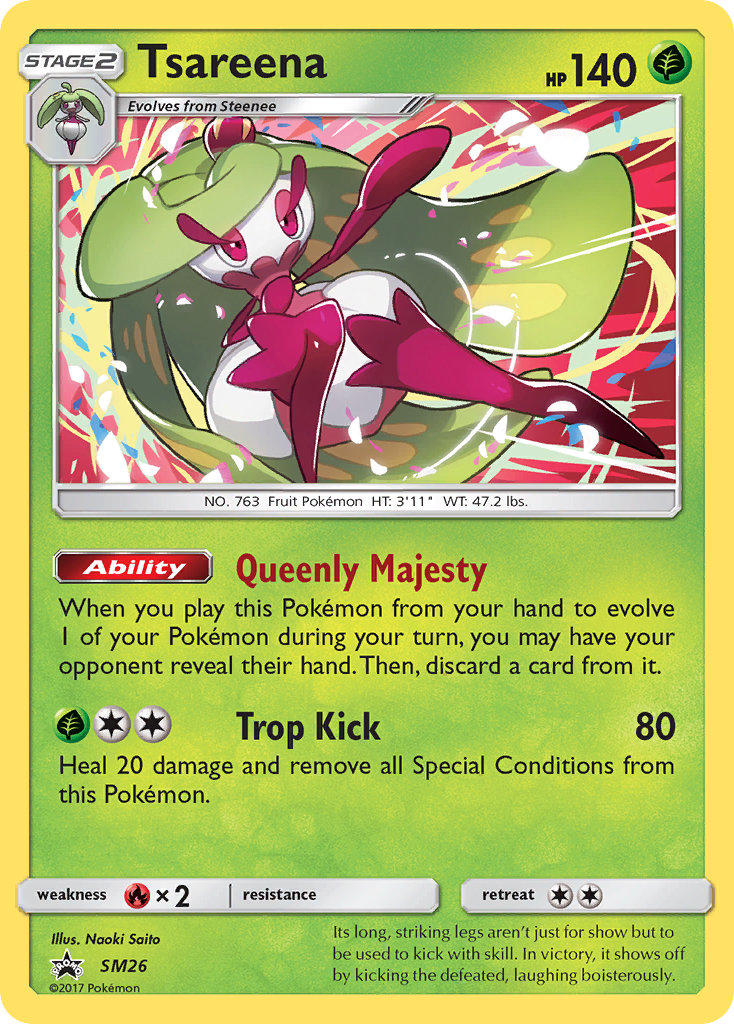 Tsareena (SM26) [Sun & Moon: Black Star Promos] | Eastridge Sports Cards & Games