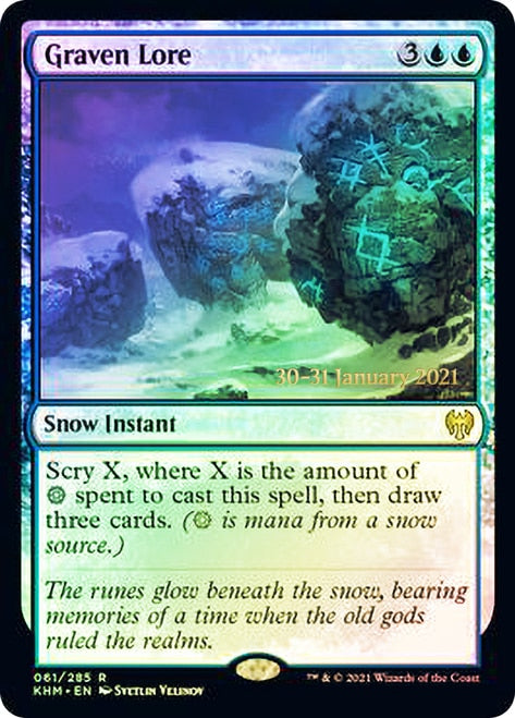 Graven Lore   [Kaldheim Prerelease Promos] | Eastridge Sports Cards & Games