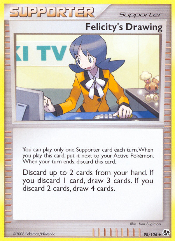 Felicity's Drawing (98/106) [Diamond & Pearl: Great Encounters] | Eastridge Sports Cards & Games