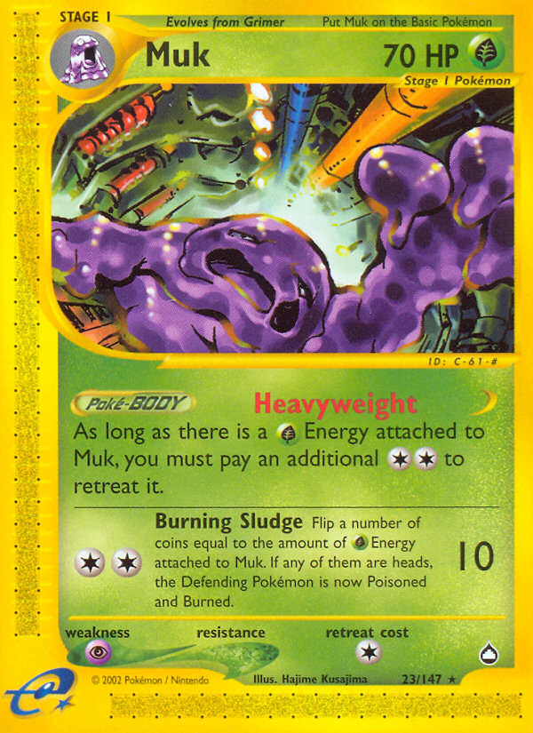 Muk (23/147) [Aquapolis] | Eastridge Sports Cards & Games