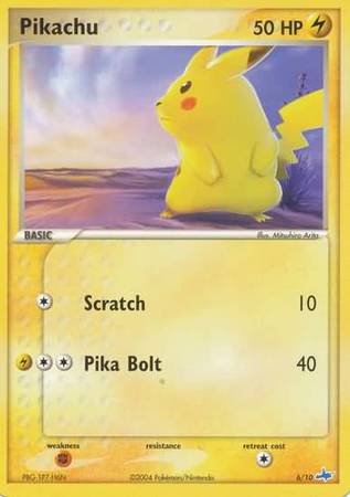 Pikachu (6/10) [EX: Trainer Kit - Latios] | Eastridge Sports Cards & Games