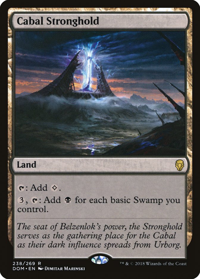 Cabal Stronghold [Dominaria] | Eastridge Sports Cards & Games