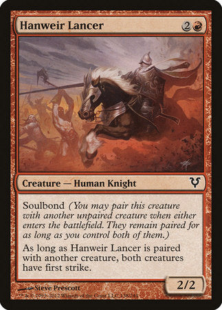 Hanweir Lancer [Avacyn Restored] | Eastridge Sports Cards & Games