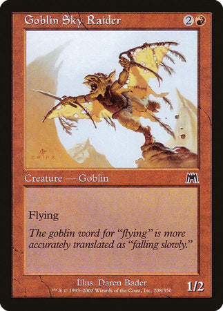 Goblin Sky Raider [Onslaught] | Eastridge Sports Cards & Games