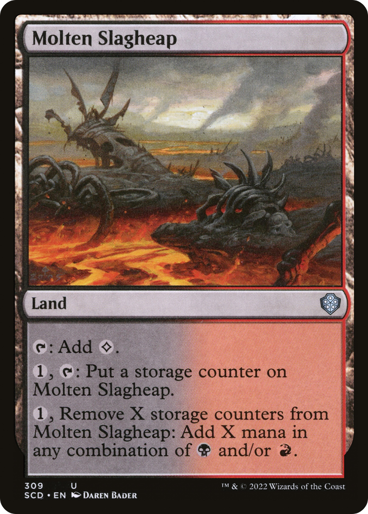 Molten Slagheap [Starter Commander Decks] | Eastridge Sports Cards & Games