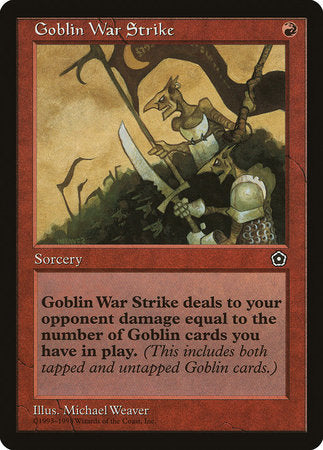 Goblin War Strike [Portal Second Age] | Eastridge Sports Cards & Games