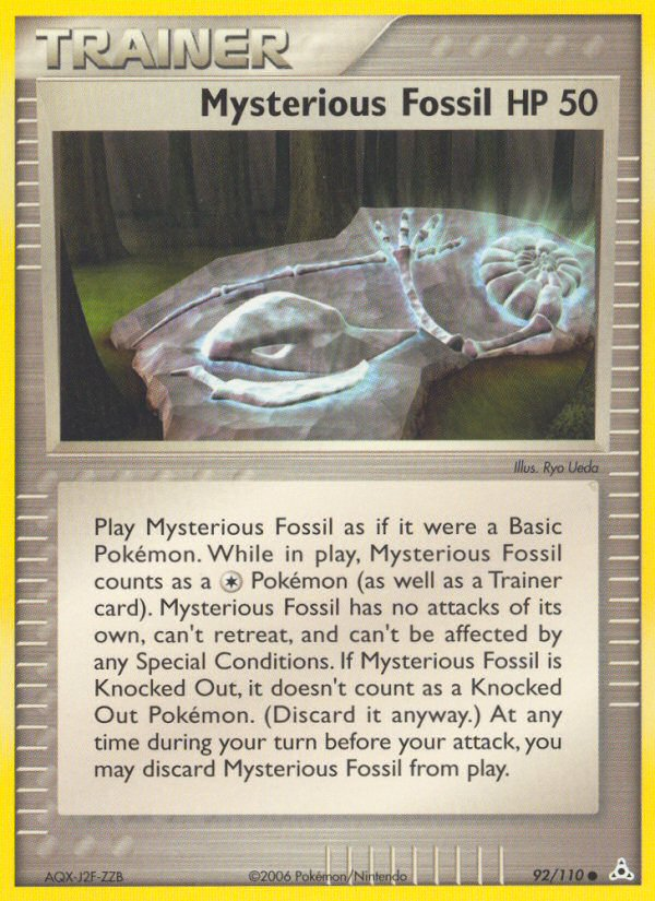 Mysterious Fossil (92/110) [EX: Holon Phantoms] | Eastridge Sports Cards & Games
