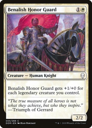 Benalish Honor Guard [Dominaria] | Eastridge Sports Cards & Games