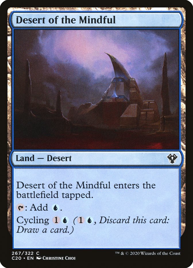 Desert of the Mindful [Commander 2020] | Eastridge Sports Cards & Games