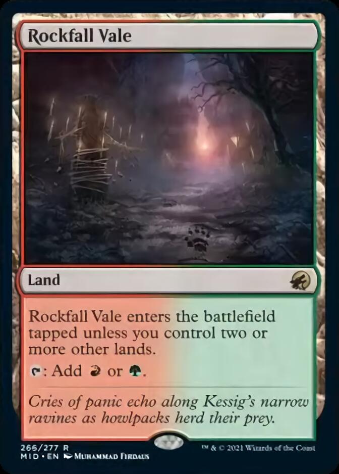 Rockfall Vale [Innistrad: Midnight Hunt] | Eastridge Sports Cards & Games