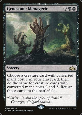 Gruesome Menagerie [Guilds of Ravnica] | Eastridge Sports Cards & Games