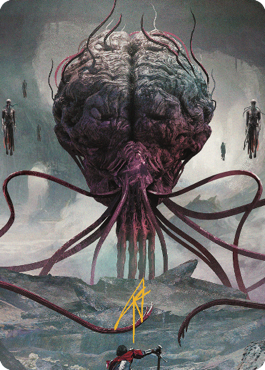 Elder Brain Art Card (Gold-Stamped Signature) [Commander Legends: Battle for Baldur's Gate Art Series] | Eastridge Sports Cards & Games